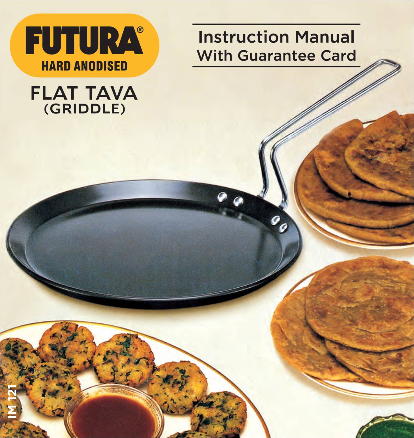 Futura Hard Anodised Flat Tava